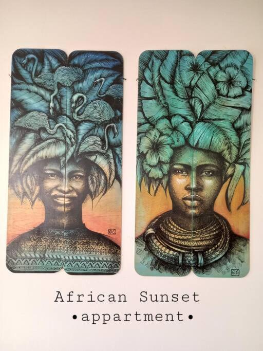 African Sunset Sal Rei Luaran gambar